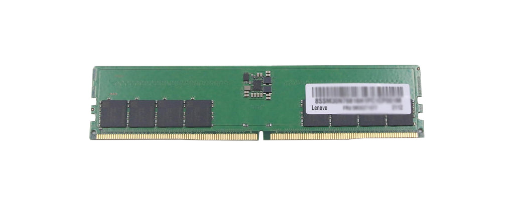 5M30Z71684 - Lenovo 16GB 4800MHz DDR5 PC5-38400 Non-ECC CL40 288-Pin DIMM 1.1V Single Rank Memory Module