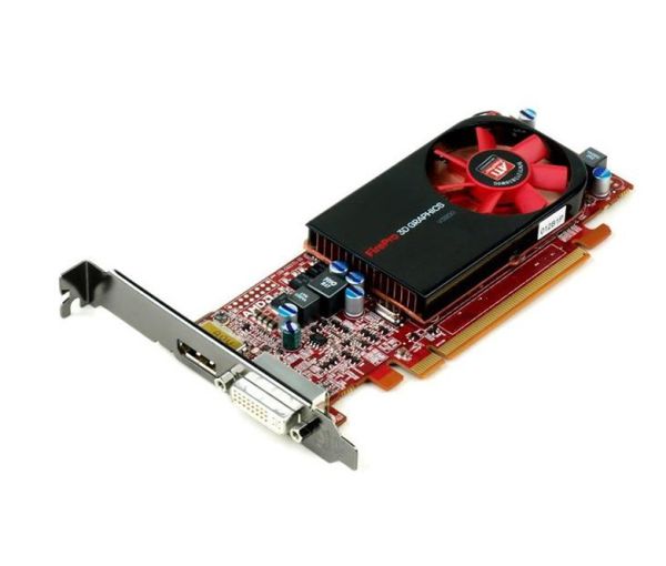 608528-002 - HP ATI FirePro V3800 512MB 512MB DDR3 64-Bit PCI-Express 2.0 x16 1x DisplayPort 1x DVI Graphics Card