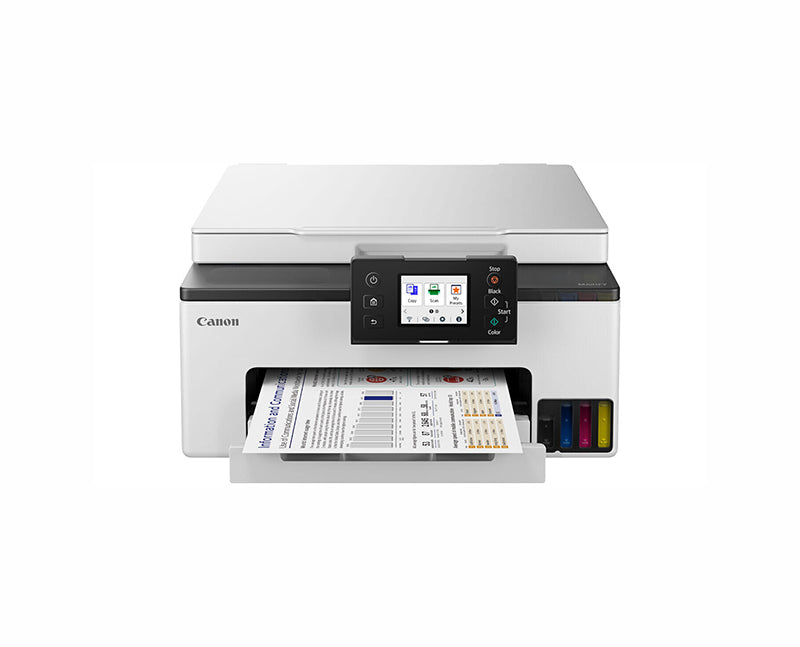 6169C002 - Canon MAXIFY GX1020 600 x 1200 dpi 10 ipm USB, Ethernet, Wi-Fi Automatic Duplex Printing 2.7-inch Touch Screen LCD Display Desktop MegaTank Color InkJet All-in-One Printer