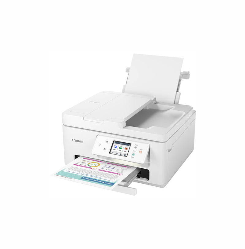 6258C002 - Canon PIXMA TR7820 1200 x 1200 dpi 10 ipm USB, Wi-Fi Automatic Duplex Printing 2.7-inch Touch Screen LCD Display Desktop Color InkJet All-in-One Printer