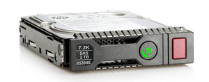 653948-001 - HPE 2TB SAS 6Gb/s 7200RPM SC 3.5-inch Internal Hard Drive for ProLiant G8 and G9