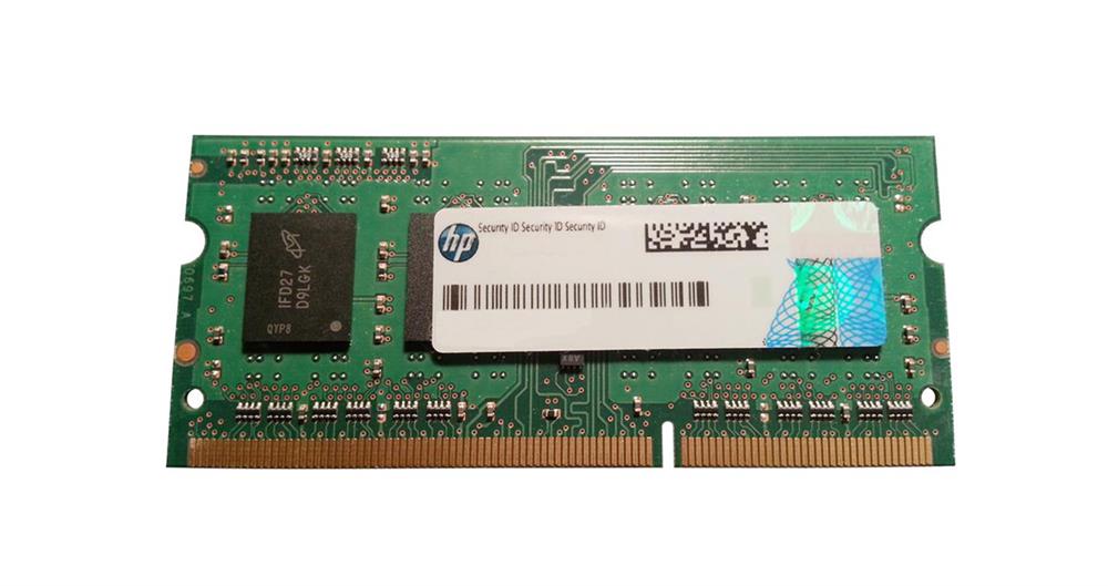 687515-B61 - HP 4GB PC3-12800 DDR3-1600MHz non-ECC Unbuffered CL11 204-Pin SoDimm 1.35V Low Voltage Single Rank Memory Module