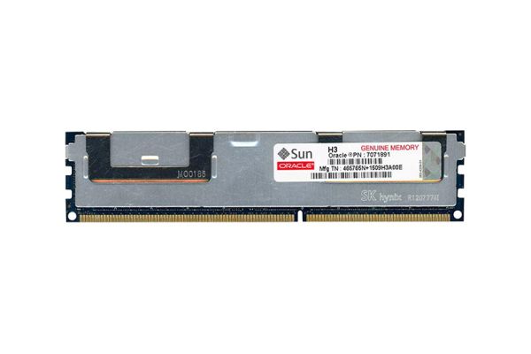 7071891 - Sun Oracle 32GB 1600MHz DDR3 PC3-12800 ECC Registered CL11 240-Pin Load Reduced DIMM 1.35V (LV) Quad Rank x4 Memory Module