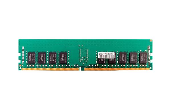 7353916 - Sun Oracle 16GB 2666MHz DDR4 PC4-21300 ECC Registered CL19 288-Pin DIMM 1.2V Single Rank x4 Memory Module