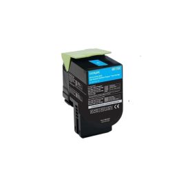 80C1SC0 - Lexmark Standard-Yield 2000 Pages Cyan Toner Cartridge for CX410de CX510dhe and CX310dn