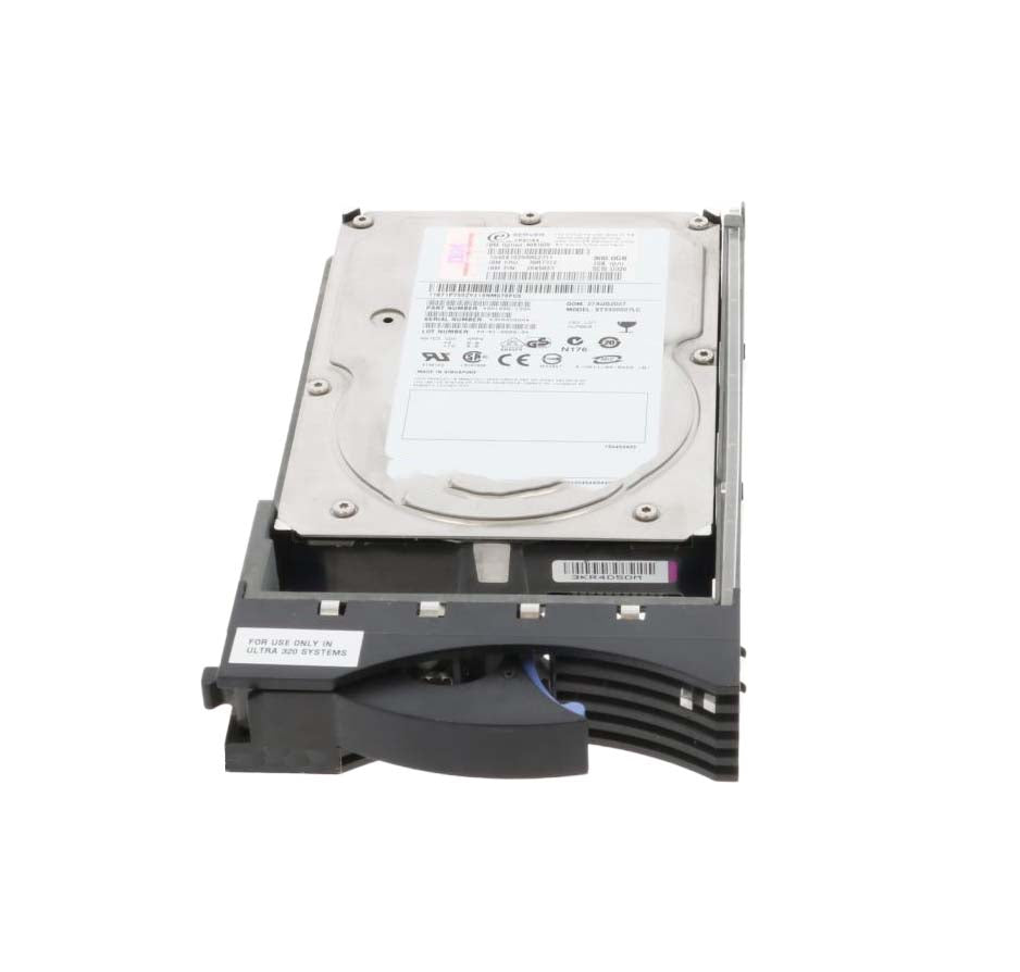 80P6322 - IBM 300GB Ultra320 SCSI Hot Swap 10000RPM 3.5-inch Internal Hard Drive with Tray for pSeries