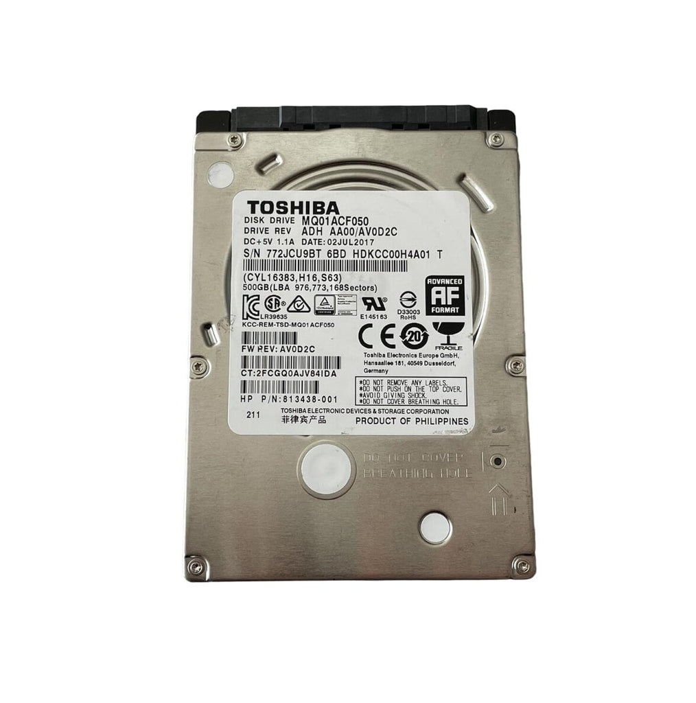 813438-001 - HPE 500GB SATA 6Gb/s 7200RPM 2.5-inch Internal Hard Drive