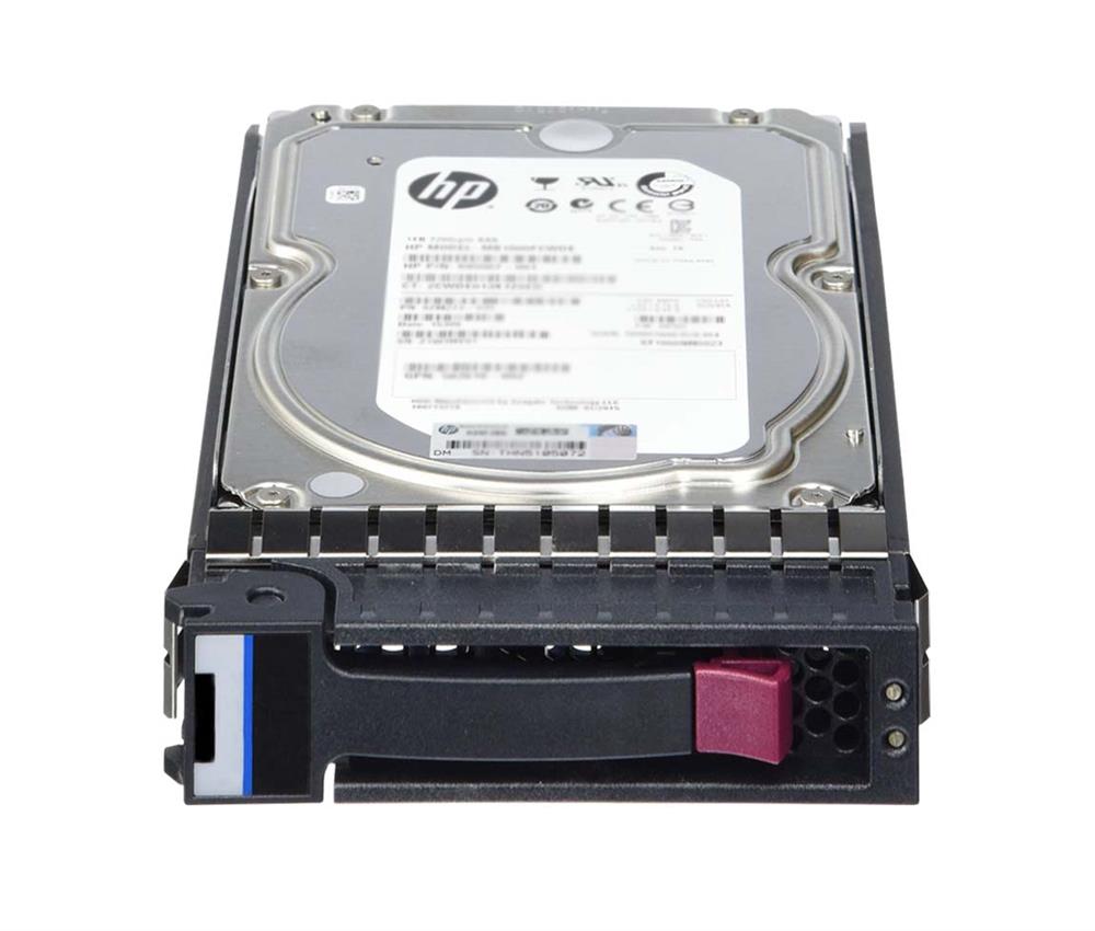 857643-002 - HP 10TB SATA 6Gb/s Hot Swap Midline Digitally Signed 7200RPM (512e) 3.5-inch Internal Hard Drive with Low Profile Carrier for ProLiant G9 and G10