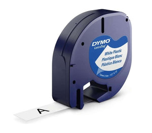 91332 - Dymo 1/2Inch (12 Mm) Plastic Letratag Tape