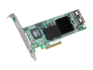 9690SA-8I-SGL - 3ware Low Profile, Internal SAS/SATA Hardware RAID Controller Card, PCI Express x8, w/ 3Gb/sec, RAID 0, 1, 5, 6, 10, 50 and Single Disk - Single