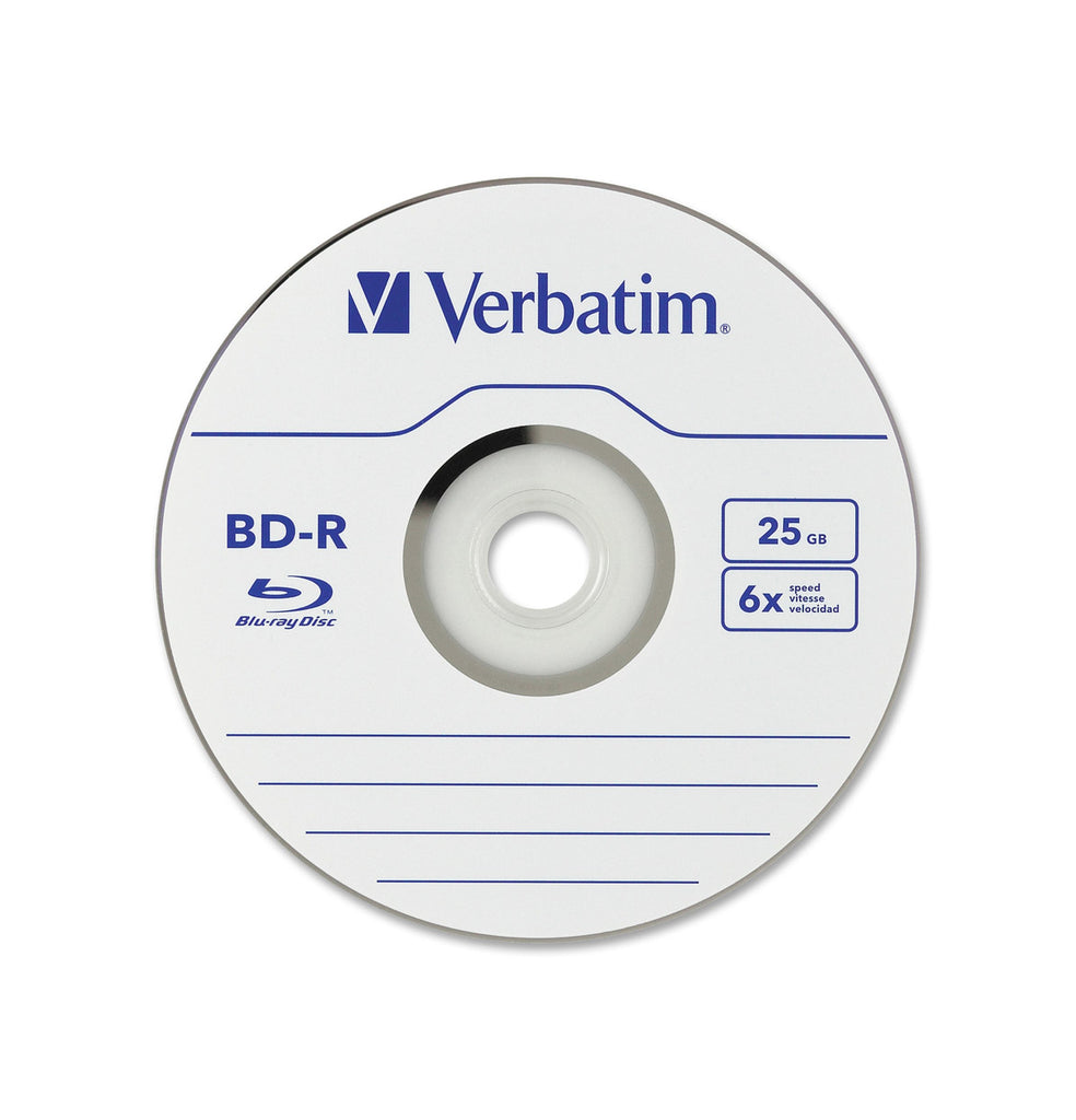 97339 - Verbatim Americas Bd-R 25Gb 16X White Inkjet Print 50Pk