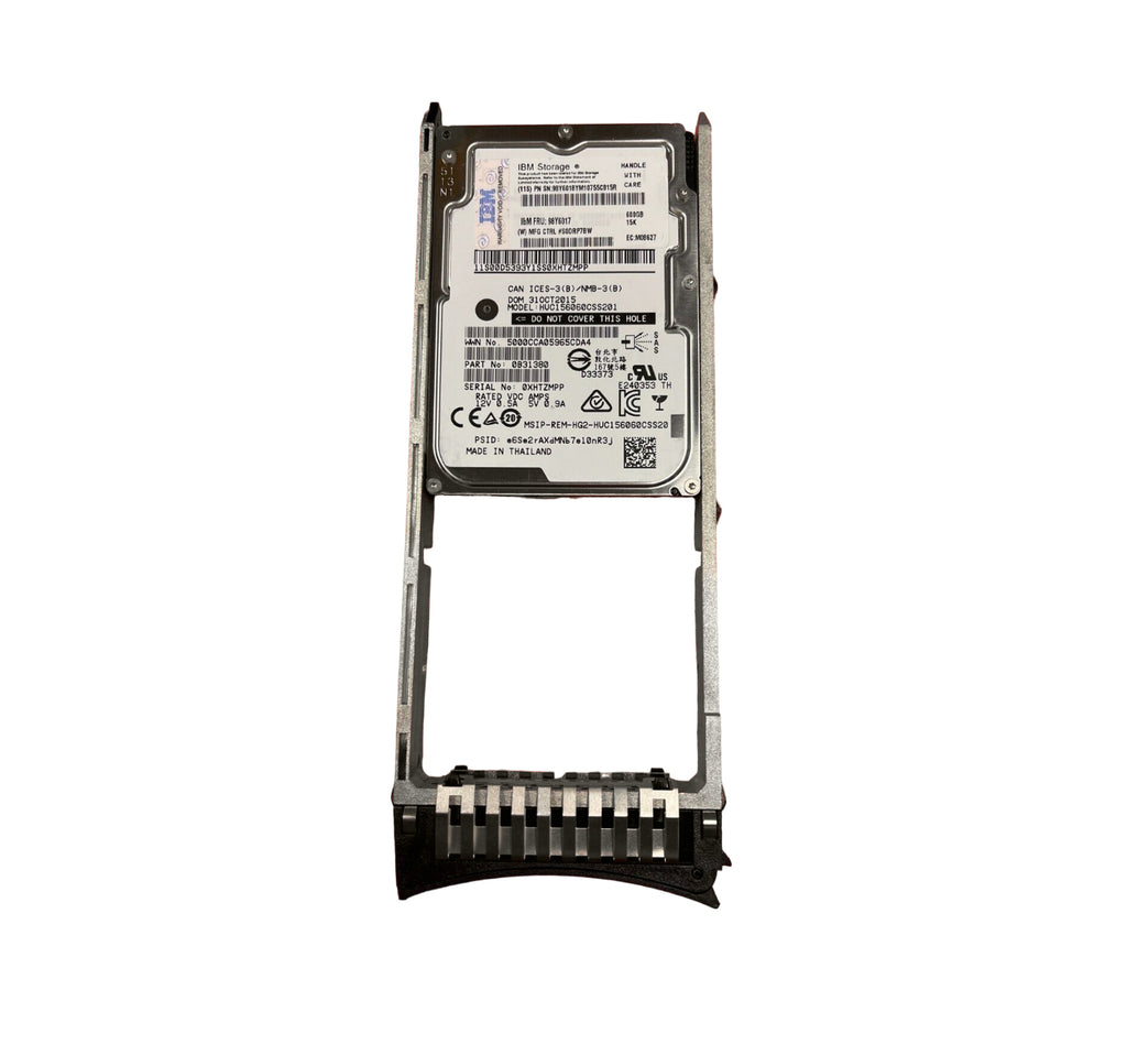 98Y6018 - IBM 600GB SAS 6Gb/s 15000RPM 2.5-inch Internal Hard Drive with Tray for DS8870 and DS8880