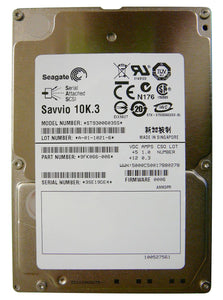 9FK066-006 - Seagate Savvio 10K.3 300GB 10000RPM 16MB Cache SAS 6Gb/s 2.5-inch Hard Disk Drive