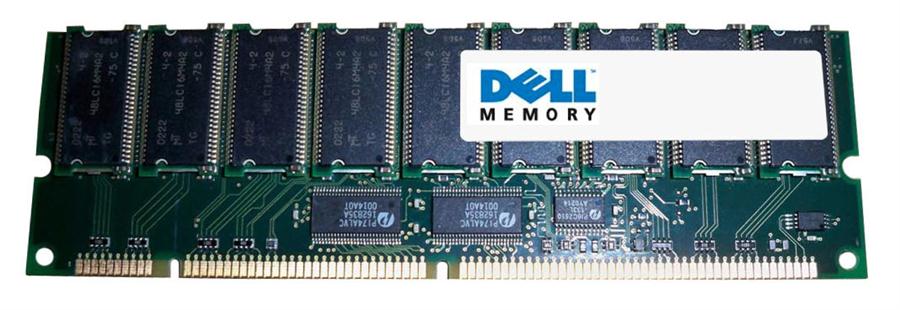 A0292957 - Dell 256MB PC133 133MHz non-ECC Unbuffered CL3 168-Pin DIMM Memory Module