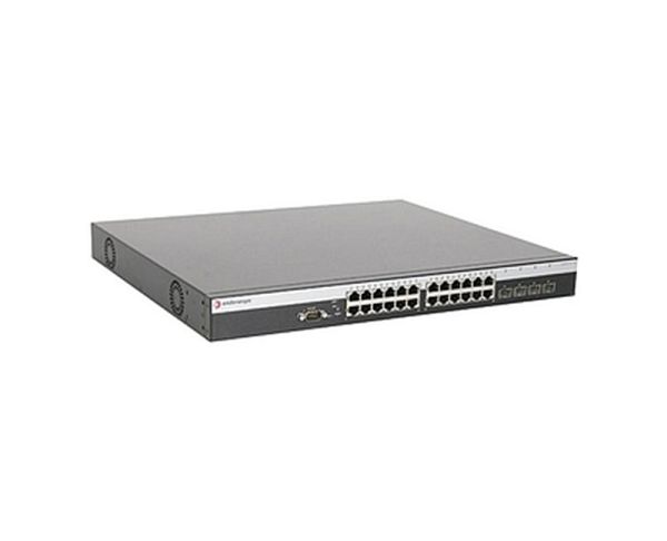 B3G124-24 - Enterasys SecureStack B3 24-Ports 10/100/1000BASE-T Ethernet Layer 2 Rack-mountable Managed Network Switch with 4-Ports SFP