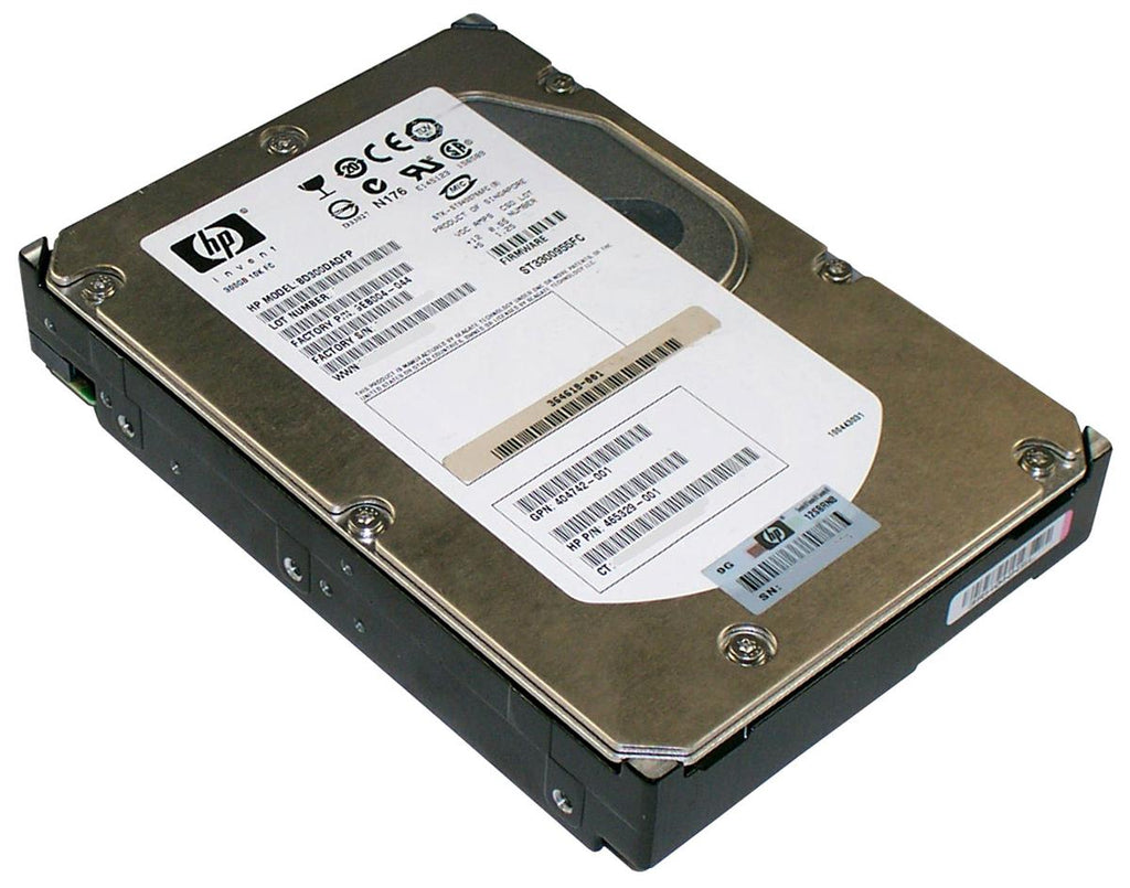 BD300DADFP - HPE 300GB 10000RPM Fibre Channel 2Gb/s Dual Port Hot-Swap 3.5-inch Hard Disk Drive