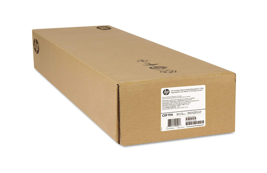 C0F19A - Hp Hp Evdy Adh Matt Polyp 36Inx75Ft 2 Pack