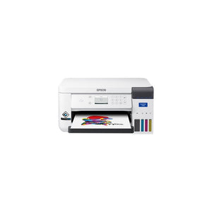 C11CJ80201 - Epson SureColor F170 1200 x 600 dpi USB, Ethernet, Wi-Fi 2.4-inch LCD Display Desktop Dye-Sublimation Printer