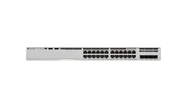 C9300L-24P-4X - Cisco Catalyst 9300 Series 24-Ports 10/100/1000BASE-T PoE+ Layer 3 Rack-mountable Managed Network Switch with 4-Ports SFP