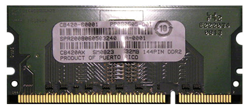 CB420AX - HP 32MB DDR2 144-Pin DIMM Memory for LaserJet P2015/P3005