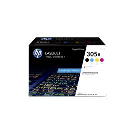 CE305AQ1 - HP 305A Black Cyan Magenta Yellow Toner Cartridge (Pack of 4) for LaserJet Pro M451nw and M451dw