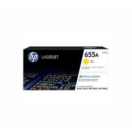 CF452A - HP 655A Yield 10500 Pages Yellow Toner Cartridge for LaserJet Enterprise M653dn and M652dn