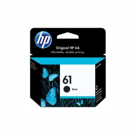 CH561WN#140 - HP 61 Yield 170 Pages Black Ink Cartridge for Deskjet 3510 and Officejet 4630