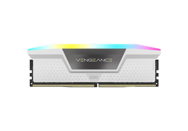 CMH32GX5M2B5600C36WK - Corsair Vengeance RGB 32GB (2x 16GB) 5600MHz DDR5 PC5-44800 Non-ECC CL36 288-Pin DIMM 1.25V Memory Module