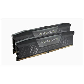 CMK64GX5M2B5200C40 - Corsair Vengeance 64GB (2x 32GB) 5200MHz DDR5 PC5-41600 Non-ECC CL40 288-Pin DIMM 1.25V Memory Module