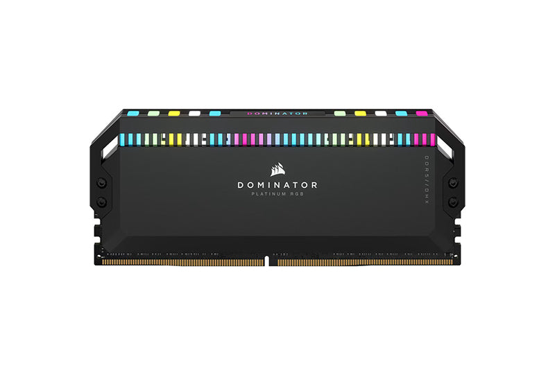 CMT64GX5M2B5600C40 - Corsair Dominator Platinum RGB 64GB (2x 32GB) 5600MHz DDR5 PC5-44800 Non-ECC CL40 288-Pin DIMM 1.25V Memory Module