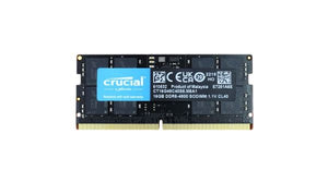 CT16G48C40S5.M8A1 - Crucial 16GB 4800MHz DDR5 PC5-38400 Non-ECC CL40 262-Pin SoDimm 1.1V Memory Module