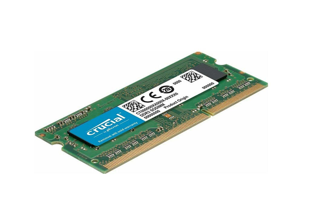 CT8G3S160BM - Crucial 8GB 1600MHz DDR3 PC3-12800 Non-ECC CL11 204-Pin SoDimm 1.35V (LV) Dual Rank x8 Memory Module
