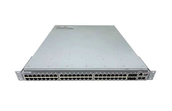 DCS-7048T-4S-F - Arista 7048 48-Ports 10/100/1000BASE-T Ethernet Layer 3 Rack-mountable Managed Front-to-back Airflow Network Switch with 4-Ports SFP+