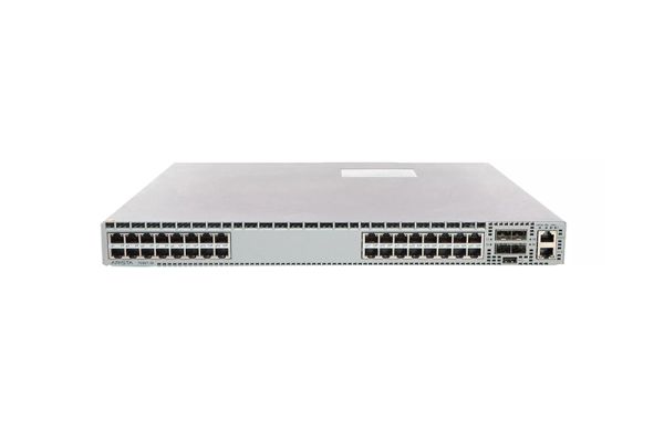 DCS-7050T-36-R - Arista 7050X 32-Ports 10GBASE-T Ethernet Layer 3 Rack-mountable Managed Back-to-front Airflow Network Switch with 4-Ports SFP+