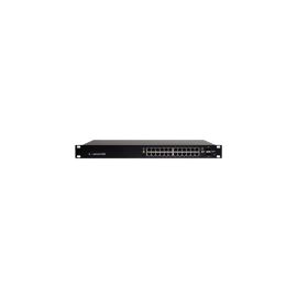 ES-24-250W - Ubiquiti EdgeSwitch 24-Ports 10/100/1000BASE-T Ethernet Layer 3 Rack-mountable Managed Network Switch with 2-Ports SFP