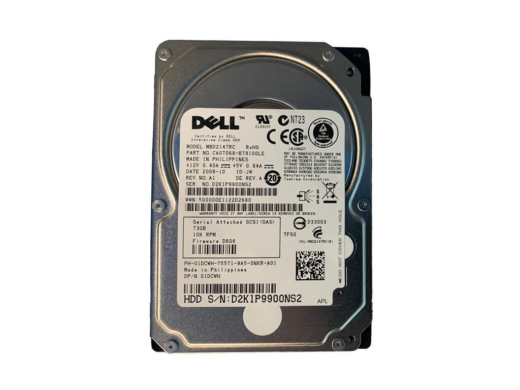 F9HR5 - Dell 1DCWH 73GB SAS 10K 6GBPS 2.5" Drive CA07068-79100LE MBD2147RC