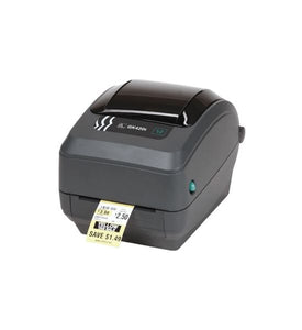 GK42-100110-000 - Zebra GK420t 203 dpi 5 ips USB, Serial Thermal Transfer Desktop Barcode Label Printer