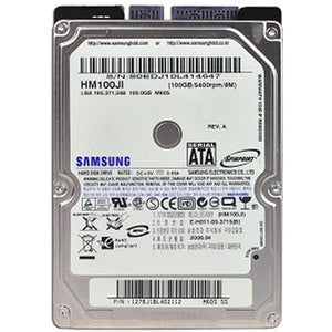 HM100JI - Samsung Spinpoint M60S 100GB 5400RPM SATA 1.5Gb/s 8MB Cache 2.5-inch Hard Drive