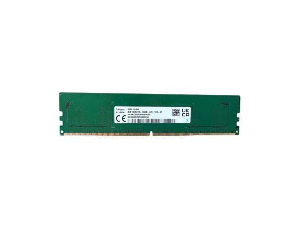 HMCG66AGBUA081N - SK Hynix 8GB 5600MHz DDR5 PC5-44800 Non-ECC CL46 288-Pin DIMM 1.1V Single Rank x16 Memory Module