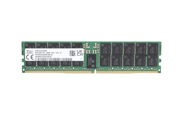 HMCG94AEBRA109N - SK Hynix 64GB 4800MHz DDR5 PC5-38400 ECC Registered CL40 288-Pin DIMM 1.1V Dual Rank x4 Memory Module