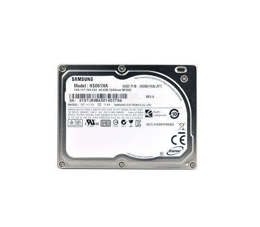 HS061HA - Samsung SpinPoint N2A 60GB 3600RPM IDE / ATA-100 2MB Cache 1.8-inch Hard Drive