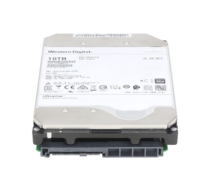 HUH721010AL4200 - Hitachi Ultrastar DC HC510 10TB SAS 12Gb/S 7200RPM 256MB Cache (4Kn / ISE) 3.5-inch Internal Hard Drive