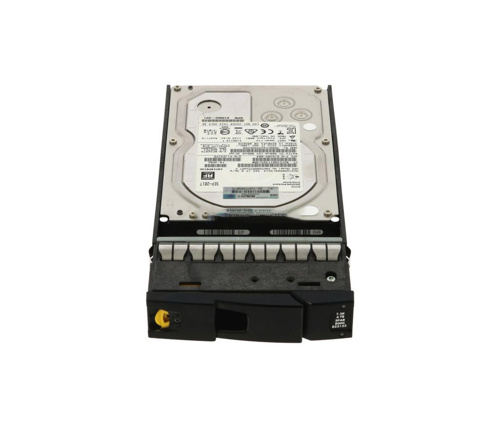 K2P96A - HP 6TB SAS 12Gb/s Hot Swap 7200RPM 3.5-inch Internal Hard Drive with Tray for 3PAR StoreServ 8000