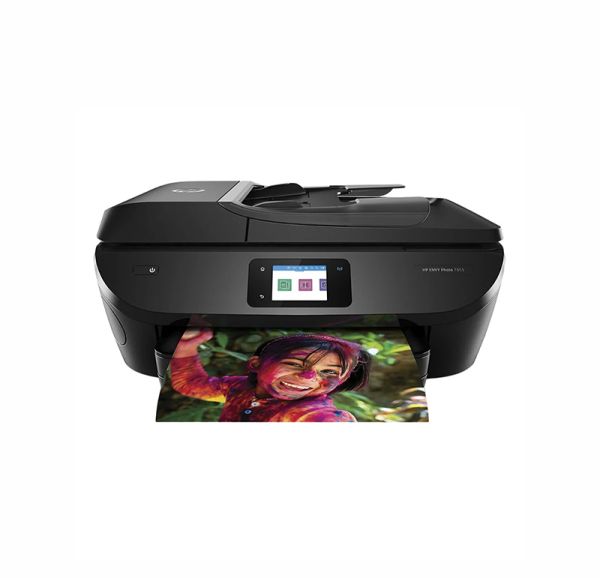 K7R96A - HP ENVY Photo 7855 4800 x 1200 dpi 10 ppm USB, Ethernet, Wi-Fi 2.65-inch Touch Screen LCD Display Desktop Color InkJet All-in-One Printer