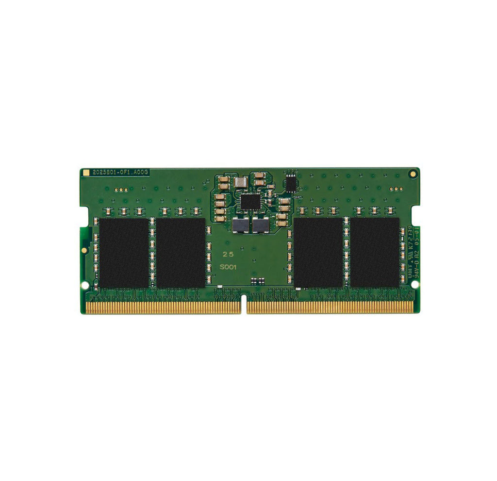 KCP548SS6-8 - Kingston 8GB 4800MHz DDR5 PC5-38400 Non-ECC CL40 262-Pin SoDimm 1.1V Single Rank x16 Memory Module