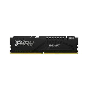 KF552C40BBK4-128 - Kingston Fury Beast 128GB (4x 32GB) 5200MHz DDR5 PC5-41600 Non-ECC CL40 288-Pin DIMM 1.25V Dual Rank x8 Memory Module