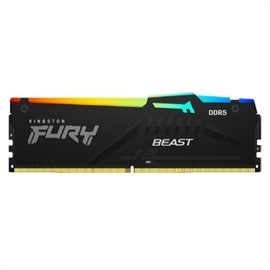 KF556C36BBEAK2-64 - Kingston Fury Beast 64GB (2x 32GB) 5600MHz DDR5 PC5-44800 Non-ECC CL36 288-Pin DIMM 1.25V Dual Rank x8 Memory Module