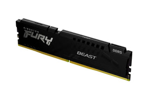 KF556C36BBEK2-64 - Kingston Fury Beast 64GB (2x 32GB) 5600MHz DDR5 PC5-44800 Non-ECC CL36 288-Pin DIMM 1.25V Dual Rank x8 Memory Module