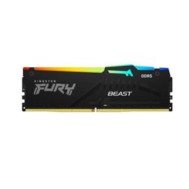 KF556C40BBAK2-16 - Kingston Fury Beast 16GB (2x 8GB) 5600MHz DDR5 PC5-44800 Non-ECC CL36 288-Pin DIMM 1.25V Single Rank x16 Memory Module