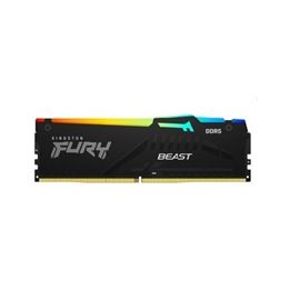KF560C36BBEAK2-32 - Kingston Fury Beast 32GB (2x 16GB) 6000MHz DDR5 PC5-48000 Non-ECC CL36 288-Pin DIMM 1.35V (LV) Single Rank x8 Memory Module
